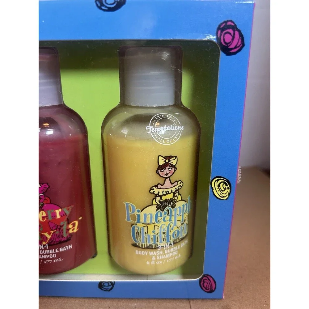 B&BW Runaway Bridesmaids Temptations Gift Set Blueberry Raspberry Pineapple RARE